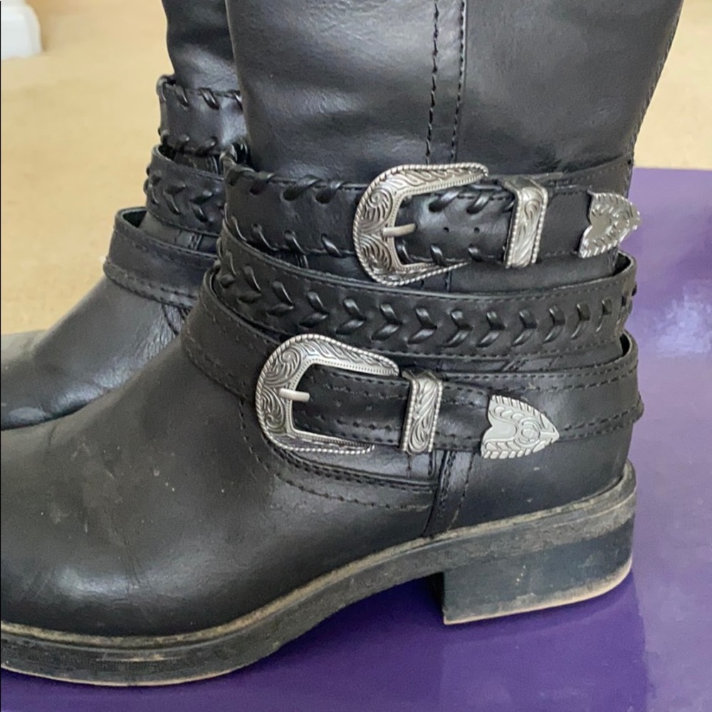 Madden Girl Riding Boots - Picture 2 of 5